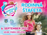Rodina je najviac – Rodinná štafeta 👨‍👦🏃‍♀️